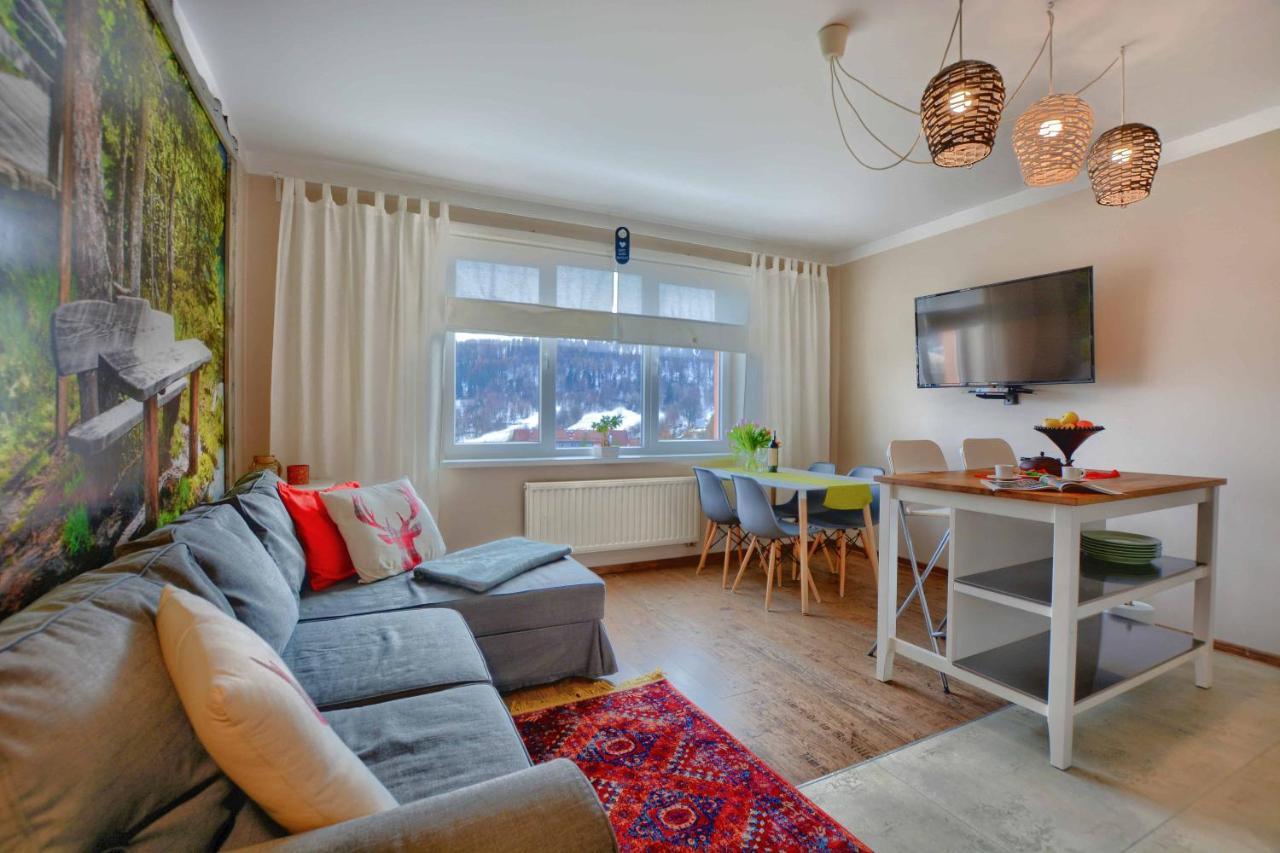 Apartament Zielona Mila Apartment Ustrzyki Dolne Luaran gambar